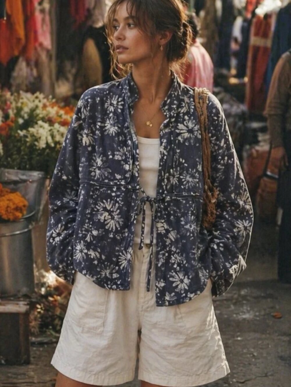 Free People We The Free Lua Bed Jacket